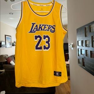Boys Large Lebron 23 Lakers Fanatics Jersey NBA